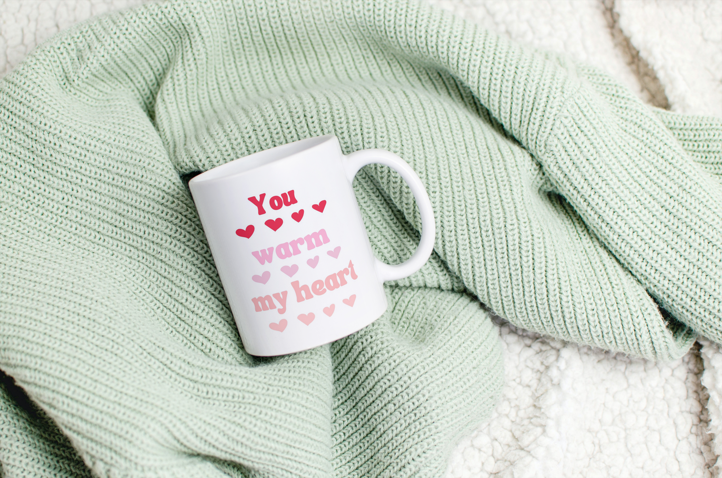 You Warm My Heart Mug