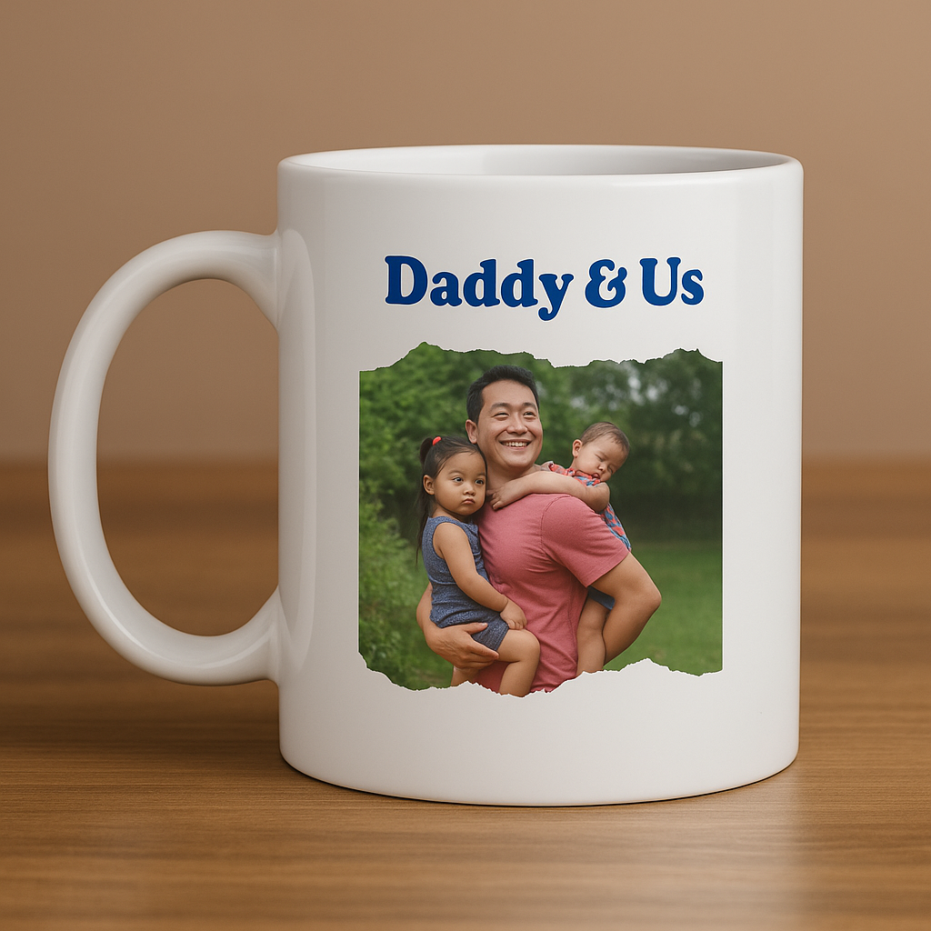 Personalised Daddy & Me Mug